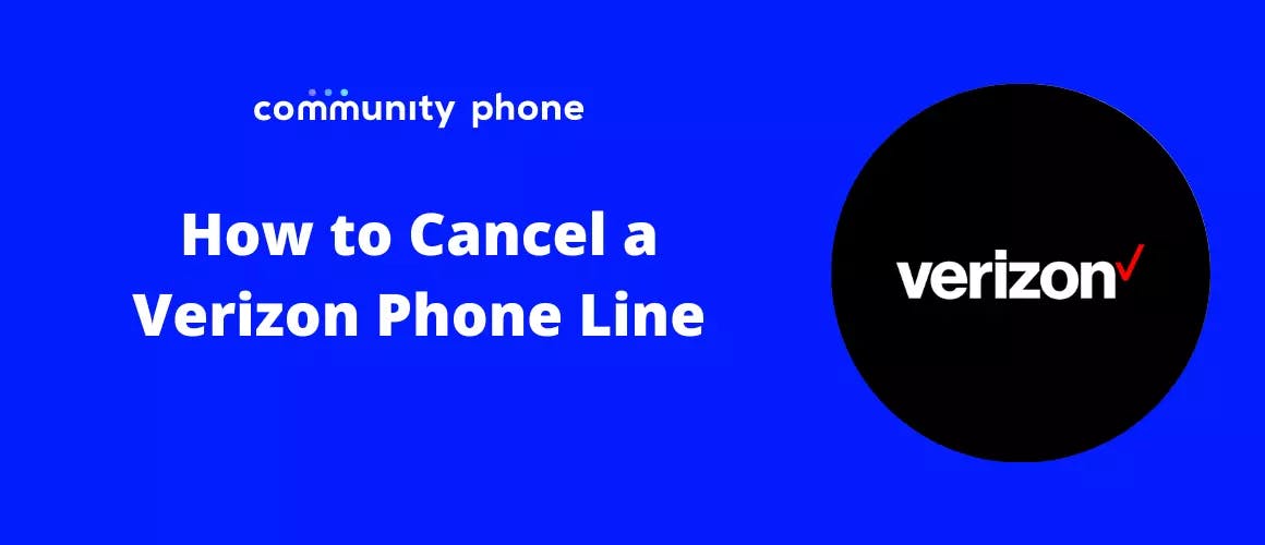 How To Cancel A Verizon Phone Line