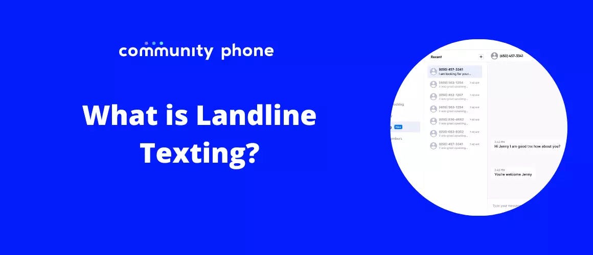 Landline Texting: How it Works in 2023