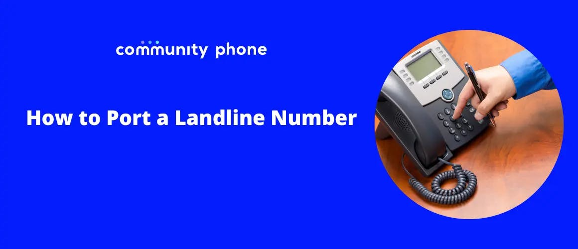 How To Port Your Landline Number