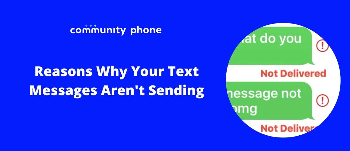 10 Reasons Why Your Text Messages Aren't Sending