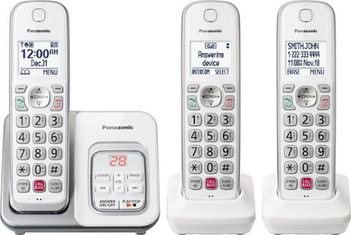Panasonic KX-TGD833W – Cordless Landline Phone