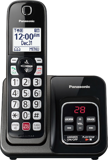 Panasonic - KX-TGD830M – Expandable Cordless Phone System
