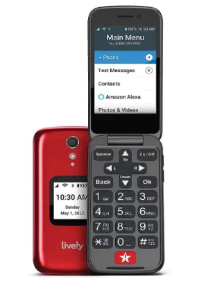 Image of Jitterbug Flip 2 Cell Phone for seniors