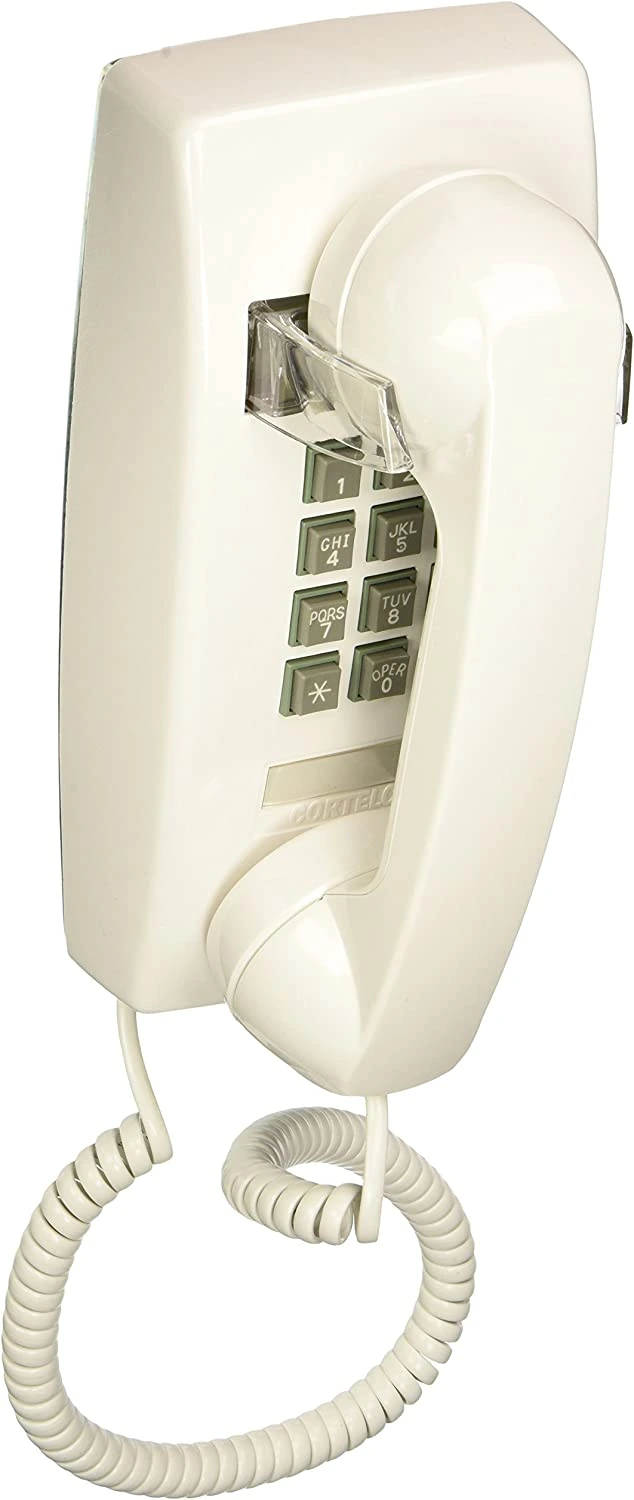 Cortelco 255415-VBA-20M Single Line Wall Telephone