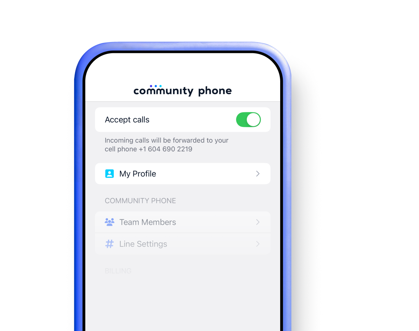 Forward Calls to Cell Phones